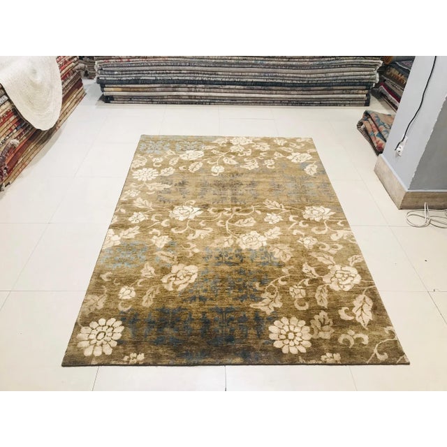 Nepalese Rug, 1980s For Sale - Image 13 of 14