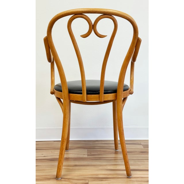 Brown Vintage Bistro Cafe Bentwood Chairs, S/4 For Sale - Image 8 of 11