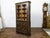 19th Century English Black and Gold Chinoiserie Bookcase with Glass Doors For Sale - Image 11 of 12