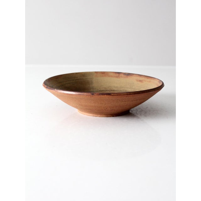 Late 20th Century Vintage Studio Pottery Bowl For Sale - Image 5 of 6
