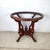 Victorian Revival Marble Top Center Table With Carved Walnut Pedestal Base For Sale - Image 15 of 18
