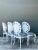 Vintage Cast Aluminum Shell Back Grotto Chairs - Set of 6 For Sale - Image 10 of 11