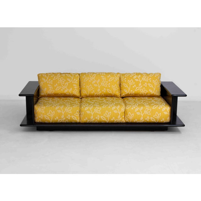 1970s Sculptural Three-Seater Sofa by Carlo Bartoli, 1970s For Sale - Image 5 of 16
