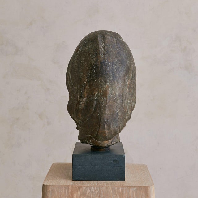Mid-Century Modern Mid-Century Cast Bronze Bust, Signed E. Gallay with Pastori Foundry Mark For Sale - Image 3 of 8