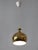 Brass Pendant Lamp Löken by Helge Zimdal for Falkenbergs, Sweden, 1960s For Sale - Image 12 of 18
