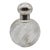 Birmingham England Sterling Silver & Cut Crystal Perfume Bottle For Sale