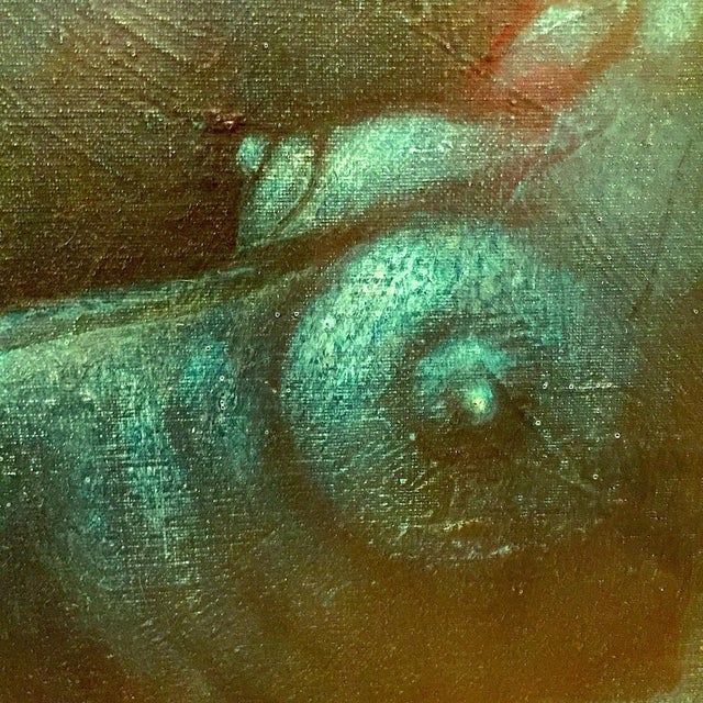 Johan Nyssen, Naked Woman, Oil on Canvas, 1980s For Sale - Image 9 of 14