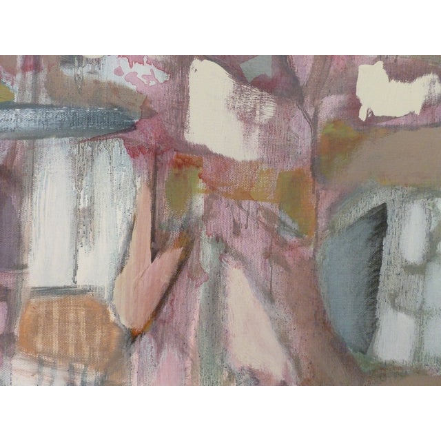 2020s "Cat Trees" Abstract Oil and Acrylic Painting by Scott Spencer For Sale - Image 5 of 6
