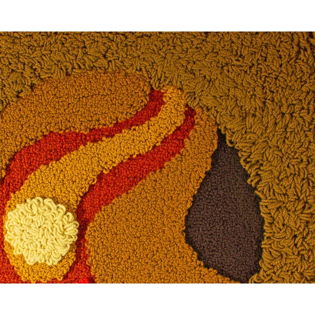 Contemporary 1976 Wool Tapestry by Harry Hilson For Sale - Image 3 of 6