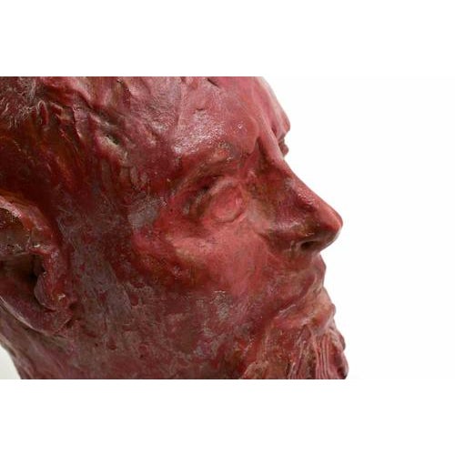Sirio Pellegrini, Portrait Sculpture, 1960s, Terracotta For Sale - Image 3 of 5