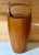 An iconic Mid-Century Modern masterpiece, this vintage Dansk "Congo" staved teak ice bucket designed by the legendary Jens...