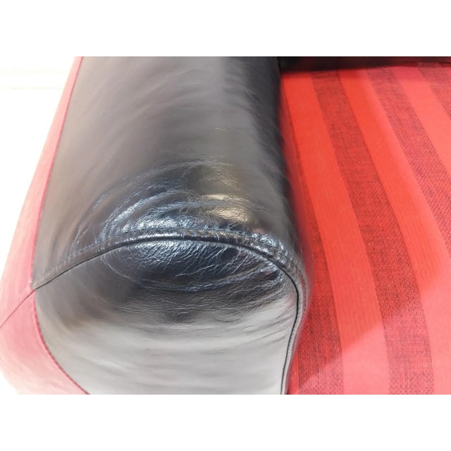 Large Leather Armchair, 1960s For Sale - Image 17 of 18