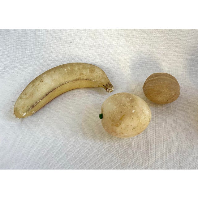 Vintage Italian Alabaster Stone Fruit -Set of 15 For Sale - Image 11 of 12