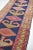 Tribal 1940s Tribal Indigo, Teal, Plum & Pistachio Green Geometric Design Rug, 3.9 x 14.2 For Sale - Image 3 of 11