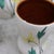 Floral Decor Ceramic Orangeade and Coffee Set, France, 1950s, Set of 7 For Sale - Image 10 of 11