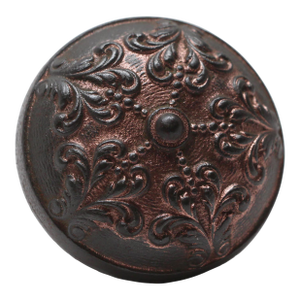 Antique Malden Cast Iron Bronze Plated Door Knob