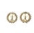 Late 20th Century 14 Karat Yellow Gold Mabe Pearl and Diamond Earrings, A Pair For Sale In New York - Image 6 of 8