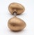Traditional Pair of Vintage Bronze Egg Shaped Entry Door Knobs For Sale - Image 3 of 8