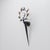 An "Olympia" wall sconce by Mark Brazier-Jones, forged from iron with a copper sheet laurel garland and glass accents,...