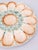 French Large Antique French Sarreguemines Majolica Oyster Platter, Circa 1920 For Sale - Image 3 of 9