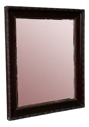 Bohemian French Wood Mirror, 1890s