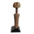 Original Dogon Toguna property or grave post marker. This rare post marker is crafted from indigenous heavy hard wood with...