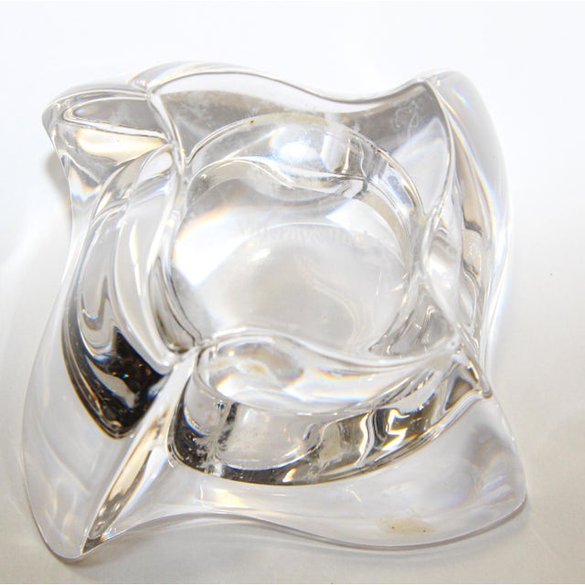 Villeroy and Boch Crystal Votive Candle Holders Set of 4 Chairish