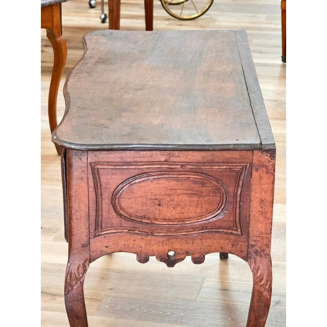 A Louis XV Console or Side Table in Richly Patinated Walnut For Sale - Image 4 of 5