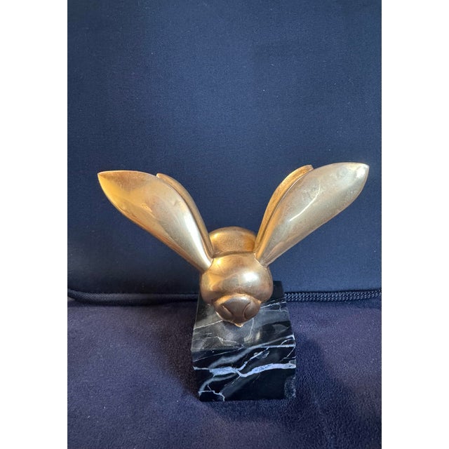Art Deco Alva Studios Replica Sculpture by Gaston Lachaise of the "Bee", Philadelphia m.o.a 1970 For Sale - Image 3 of 12