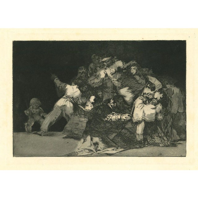 Francisco Goya, Disparate General, 1875, Etching For Sale