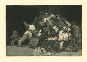 Francisco Goya, Disparate General, 1875, Etching