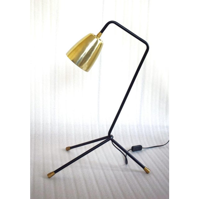 Grasshopper Floor Lamp in the style of Greta Grossmann, 1960s For Sale - Image 4 of 5