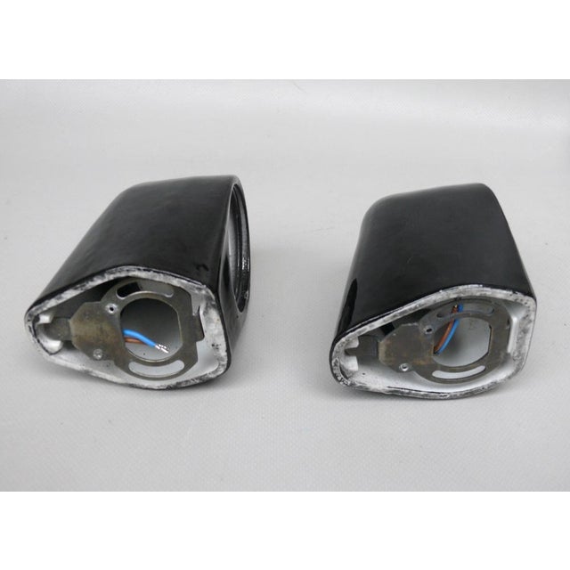 Mirror Wall Lights by Wilhelm Wagenfeld for Lindner, 1960s, Set of 2 For Sale - Image 11 of 14