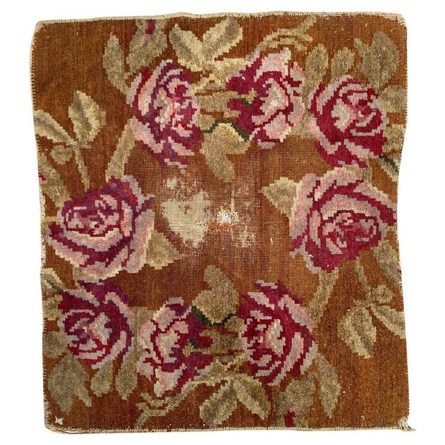 Small Antique East European Rug For Sale - Image 11 of 11