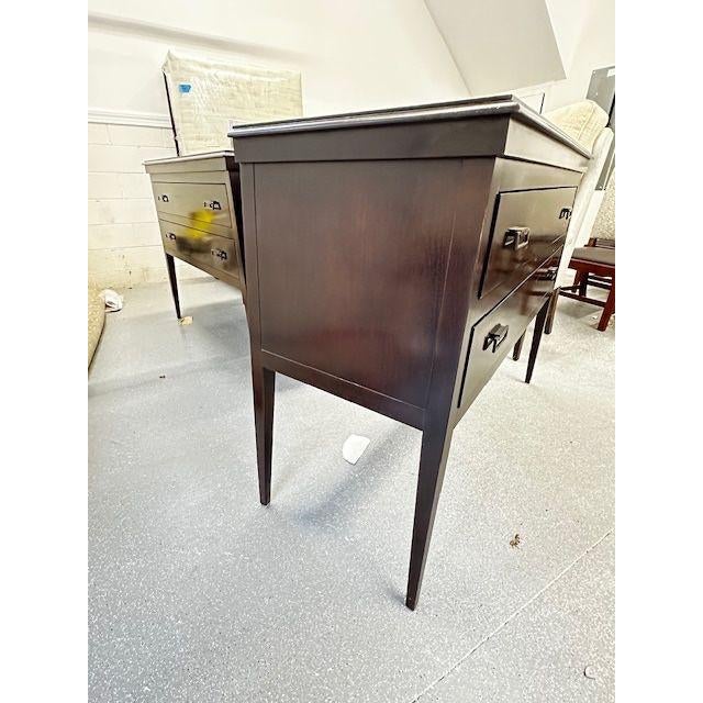 Traditional Winterthur Hickory Chair Sideboards; 2 Available For Sale - Image 3 of 10