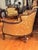 Vintage French Provincial/Louis XV Style Carved Wood Sofa and Armchairs – Set of 3 For Sale - Image 9 of 12