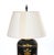 Pair of English Late 19th-Century Black Painted Tole Canister Table Lamps For Sale - Image 4 of 14