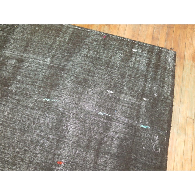 Shabby Vintage Turkish Kilim For Sale In New York - Image 6 of 6
