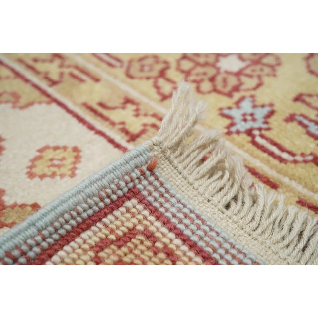 Oushak Rug 4' X 6' For Sale - Image 11 of 12