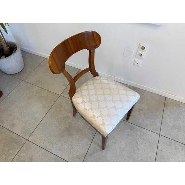 Biedermeier Chair in Walnut For Sale - Image 9 of 13