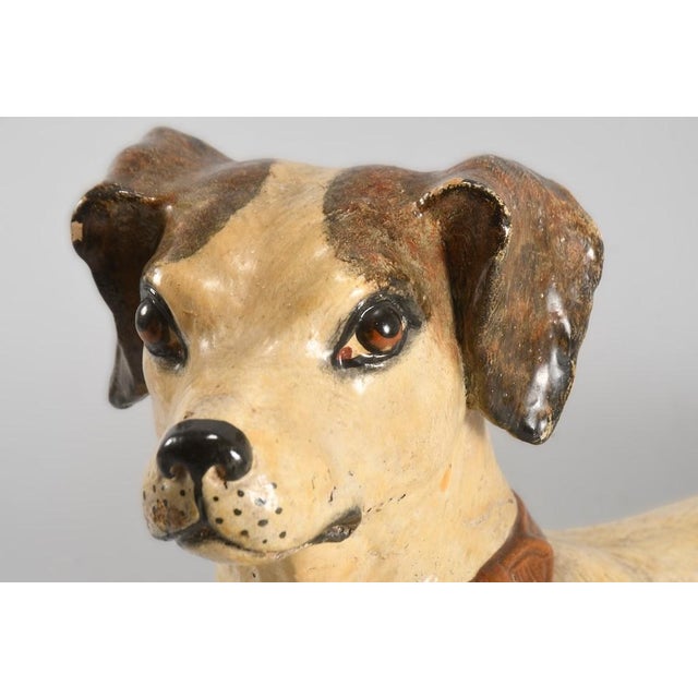 1920s Antique Dog Figurine from Masters Voice Nipper, 1920s For Sale - Image 5 of 12