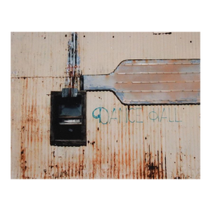 Late 20th Century Architectural Abstract Dance Hall Bottle Sign Photograph