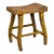 Antique Chinese Elm Stool/ Primitive Farmhouse Stool For Sale