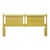 Vintage Cottagecore Painted Yellow King Headboard Eclectic Hollywood Regency For Sale
