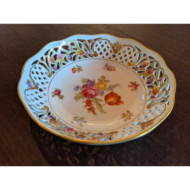 Antique Meissen Hand-Painted Bowl For Sale - Image 10 of 11