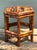 Wood Vintage Tortoise Bamboo Orchid Stand For Sale - Image 7 of 12