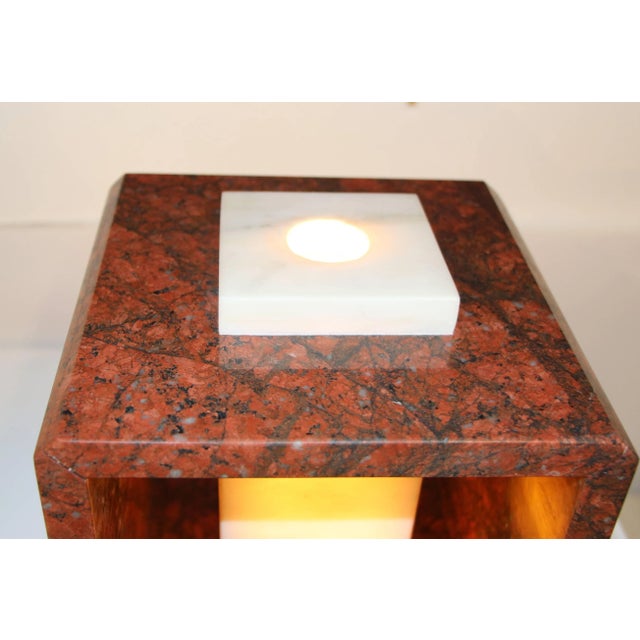 Early 21st Century Lamp by a Local Artisan For Sale - Image 5 of 7