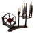 Antique Industrial Textile Yarn Winder in Cast Iron For Sale