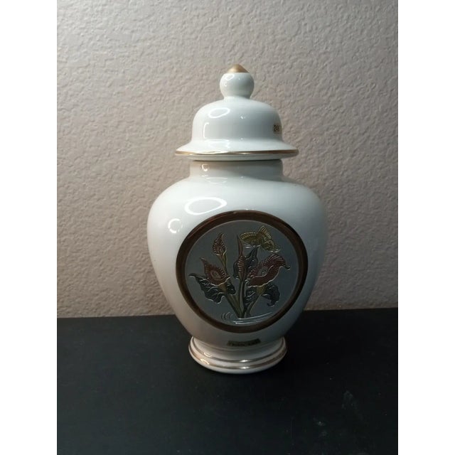 1970s Chokin Art Japan Ginger Jar For Sale - Image 4 of 7