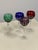 Traditional Ajka Crystal Marsala Hand-Cut Wine Glasses, Set of Four For Sale - Image 3 of 12